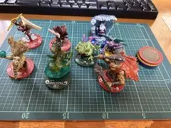 遊戯王 ダンジョンダイスモンスターズ フィギュア 3体セット - メルカリ