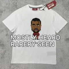 MOSTLY HEARD RARELY SEEN Tシャツ 8-bit 白のサムネイル