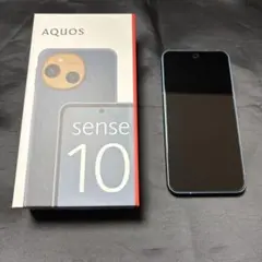 AQUOS SENCE10 8GB + 256GB ライトシルバー ※側面に傷有 - メルカリ