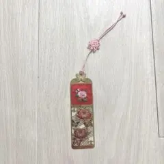 【当日発送】蝶々とお花柄 しおり ブックマーク