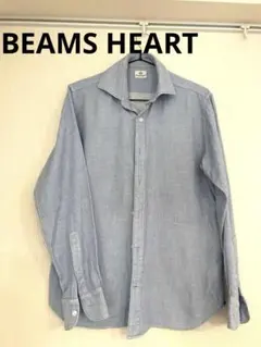 美品 BEAMS HEART ビームスハート 長袖シャツ メンズ　Mサイズ