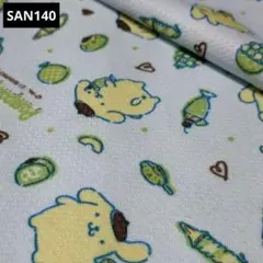 ✿【サンリオ】ポムポムプリン吸水冷感カットクロス<ポリエステル>[薄 