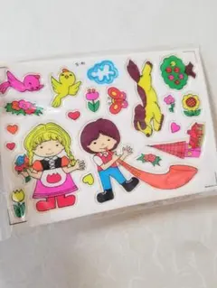 昭和レトロ ぷっくり シール