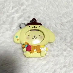 サンリオ　フォトフレームバッチ　ポムポムプリン
