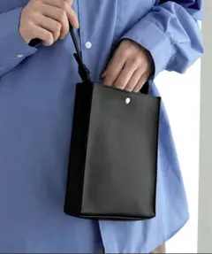 【MONO-MART】 ショルダーバッグ　ブラック