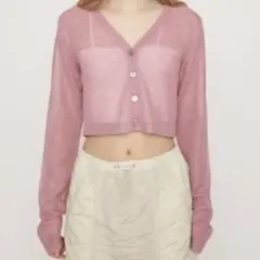 SLY CROPPED 2WAY SHEER C/D