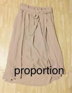 美品プロポーションボディドレッシング スカート
