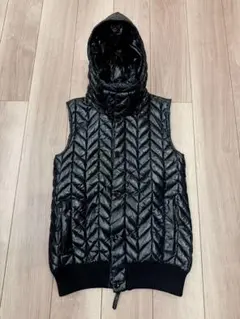 LEON掲載 AKM×DUVETICA LIMONTA NYLONダウンベストM デュベティカ AKM ダウンベストM