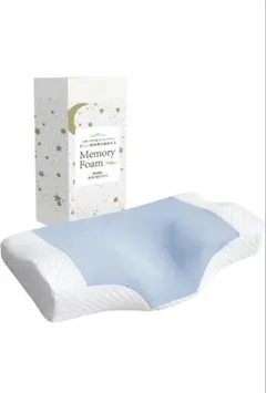 AooDen 低反発枕 Memory Foam Pillow スカイブルー
