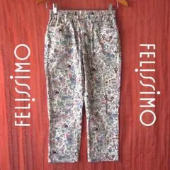美品　FELISSIMO／フェリシモ★　総柄イージーパンツ　MPのサムネイル