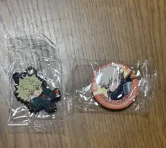 ヒロアカ 爆豪勝己びっくらポン缶バッジ ラバーマスコット セット売り