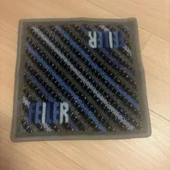 フェイラー　タオルハンカチ　新品　グレー　フェイラーロゴ