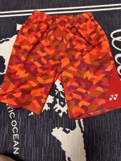 YONEX ヨネックス　メンズハーフパンツ　15176 オレンジ　Lサイズ YONEX ハーフパンツ 15176 フラッシュオレンジ L YONEX