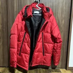 AZUL by moussy レッド ダウンジャケット S