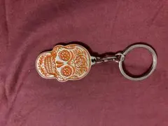メキシコ　ガイコツデザインのキーホルダー