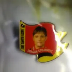 Ｊリーグピンバッジストイコビッチ ピンバッジ 1997年製