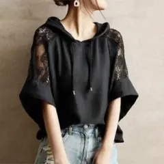 レース パーカー