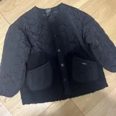 manina キルティング ボアジャケット 120cm