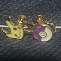 ミミッキュ マスターボール イヤリング
