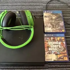 PlayStation 4 本体 + ゲームソフト2本