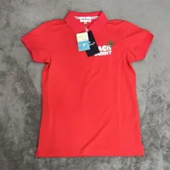 ジャックバニー　ポロシャツ　新品　ピンク　赤　mサイズ
