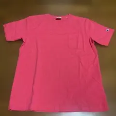 Champion チャンピオン ポケットTシャツ ピンク M