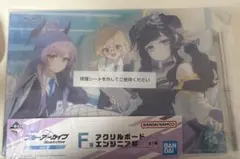 ブルアカ エンジニア部 一番くじ F賞 アクリルボード