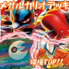 【環境デッキ】メガルカリオexデッキ ポケモンカード 構築済み