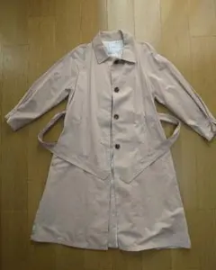 スプリングコート　SIMPLICITE　ピンクベージュ フリーサイズ