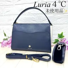 【廃盤☆未使用】Luria 4℃ 3way ショルダー ハンドバッグ バイカラーのサムネイル