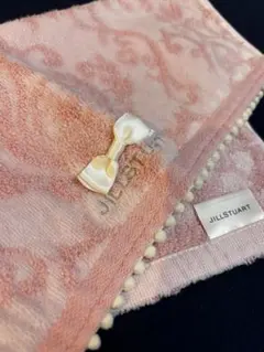 今月末までの出品 JILLSTUART ジルスチュアートピンク ハンカチ 花柄