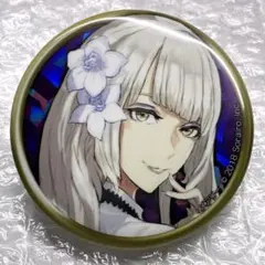 【凹みアリ】人狼ジャッジメント 缶バッジ SP3 紫 ホロあり メアリー