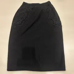 rienda ブラック タイトスカート M
