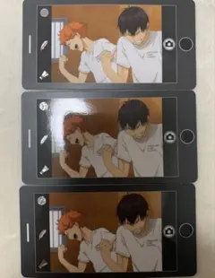 ☆ ハイキュー‼︎　スマフォトコレクション　日向翔陽　影山飛雄