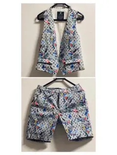 Marbles ダークブルー ショートパンツ キムタク着 - メルカリ