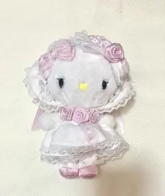 そあら様専用 サンリオ ホワイトフリルデザインシリーズ ハローキティ マスコット