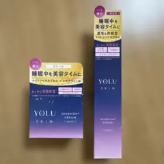 YOLU SKIN オーバーナイトクリーム＆セラム モイストセット