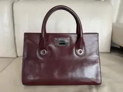 ボルドー ハンドバッグ