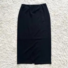 美品♡EVERYDAY I LIKE ジャージー タイトロングスカート 黒 38 ドゥーズィーエムクラスEVERYDAY I LIKEジャージータイトスカート38