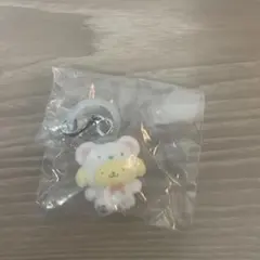 【新品】サンリオ ふわふわスノー めじるしアクセサリー　ポムポムプリン