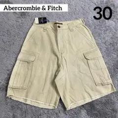 新品・未使用⭐️アバクロンビー&フィッチ ハーフカーゴパンツ 30
