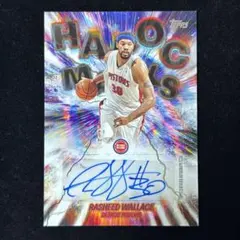 Rasheed Wallace ラシード・ウォーレス Topps Auto 直筆