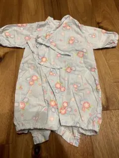 ベビー甚平　朝顔柄　サイズ　60-70
