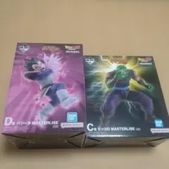 ドラゴンボール一番くじ スペクタクルバトル C賞ピッコロ.D賞ベジータ セットのサムネイル