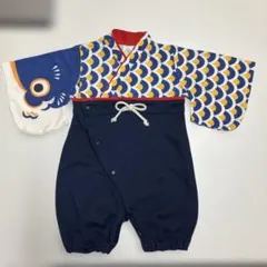 鯉のぼりデザインロンパース50cm〜70cm