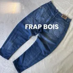 FRAP BOIS スカラップポケット デニムパンツ　ドットデザインのサムネイル