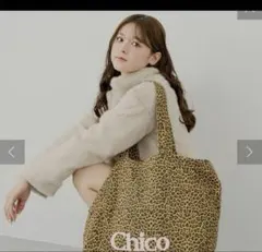 Chico 福袋2026 フェミニンベージュ ショート丈 ファーコート　チコ