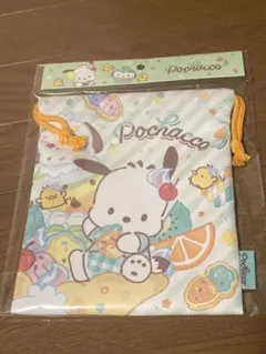 ポチャッコ スイーツデザイン 巾着　サンリオ　小物入れ　ポーチ
