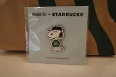 スターバックス　スヌーピー ピンバッジ ジョー・カインド