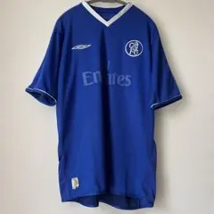 希少 90s チェルシー ユニ AUTOGLASS アンブロ L【小穴有】 希少 90s チェルシー ユニ AUTOGLASS アンブロ L【小穴有】 - メルカリ